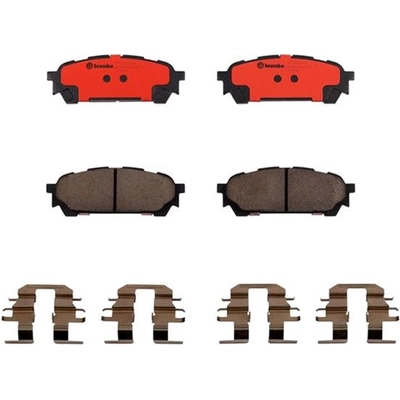 Rear Ceramic Pads by BREMBO - P78014N pa1