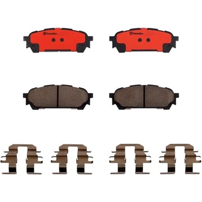 Rear Ceramic Pads by BREMBO - P78014N pa2