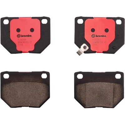 Rear Ceramic Pads by BREMBO - P78016N pa1