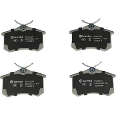 Rear Ceramic Pads by BREMBO - P85017N pa6