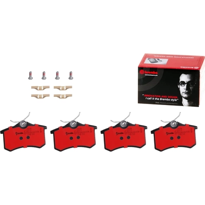 Rear Ceramic Pads by BREMBO - P85020N pa2