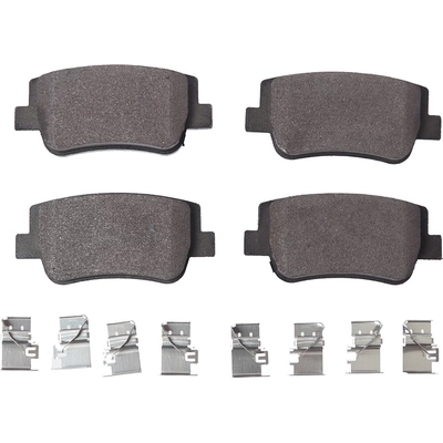 Rear Ceramic Pads by BREMSEN - BCD2417 pa1