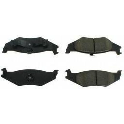 Rear Ceramic Pads by CENTRIC PARTS - 103.05120 pa3
