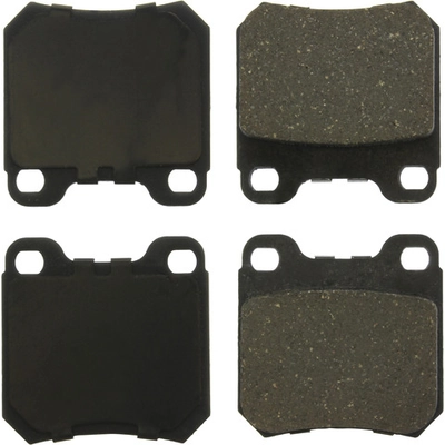 Rear Ceramic Pads by CENTRIC PARTS - 103.07090 pa4