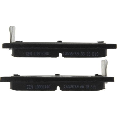 Rear Ceramic Pads by CENTRIC PARTS - 103.07140 pa6