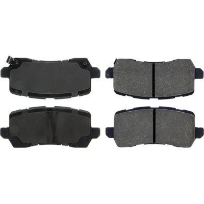 Rear Ceramic Pads by CENTRIC PARTS - 103.16980 pa4