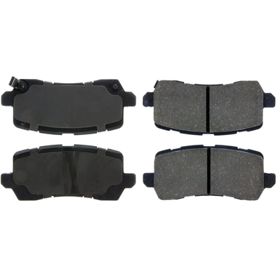 Rear Ceramic Pads by CENTRIC PARTS - 103.16980 pa9