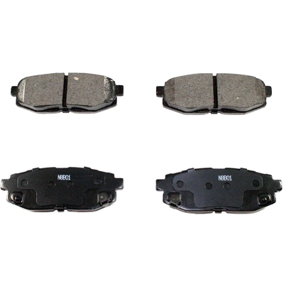 Rear Ceramic Pads by DURAGO - BP1124C pa2