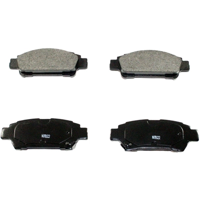 Rear Ceramic Pads by DURAGO - BP995C pa1