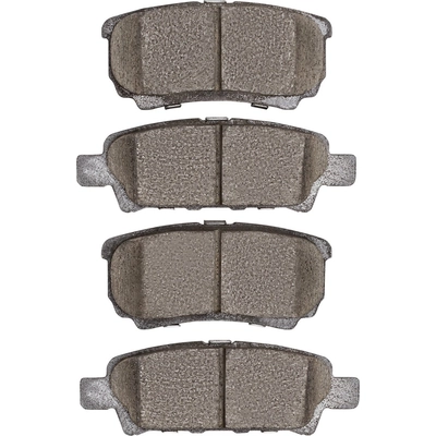 Rear Ceramic Pads by DYNAMIC FRICTION COMPANY - 1551-1037-00 pa15