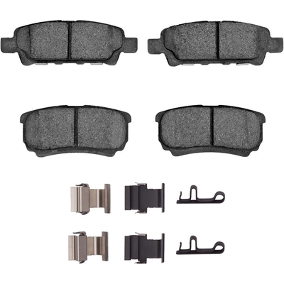 Rear Ceramic Pads by DYNAMIC FRICTION COMPANY - 1551-1037-01 pa1