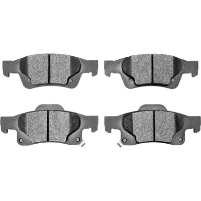 Rear Ceramic Pads by DYNAMIC FRICTION COMPANY - 1551-1498-01 pa2