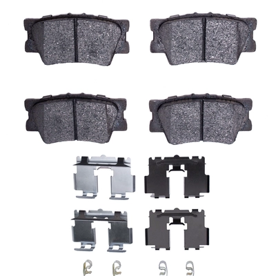 Rear Ceramic Pads by DYNAMIC FRICTION COMPANY - 1551-1632-02 pa2
