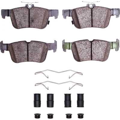Rear Ceramic Pads by DYNAMIC FRICTION COMPANY - 1551-1665-01 pa1