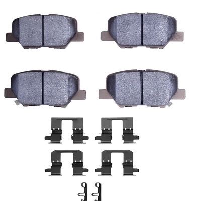 Rear Ceramic Pads by DYNAMIC FRICTION COMPANY - 1551-1679-01 pa1