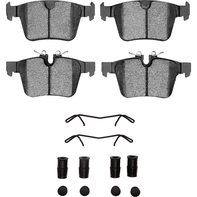 Rear Ceramic Pads by DYNAMIC FRICTION COMPANY - 1551-1821-01 pa1