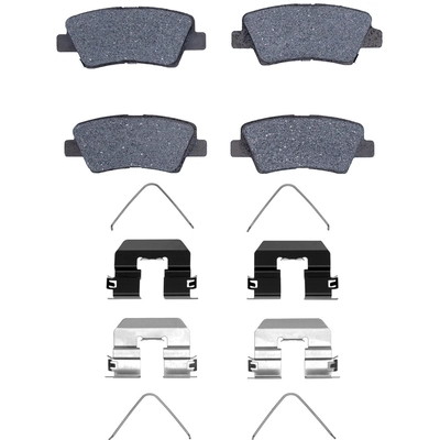 Rear Ceramic Pads by DYNAMIC FRICTION COMPANY - 1551-1848-01 pa2