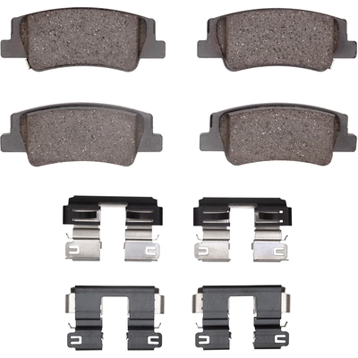 Rear Ceramic Pads by DYNAMIC FRICTION COMPANY - 1551-2299-01 pa1