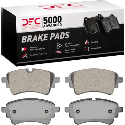 Rear Ceramic Pads by DYNAMIC FRICTION COMPANY - 1551-2364-00 pa13