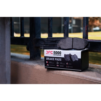 Rear Ceramic Pads by DYNAMIC FRICTION COMPANY - 1551-2377-00 pa4