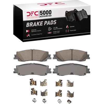 Rear Ceramic Pads by DYNAMIC FRICTION COMPANY - 1551-2511-01 pa1