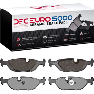Rear Ceramic Pads by DYNAMIC FRICTION COMPANY - 1600-0279-00 pa11