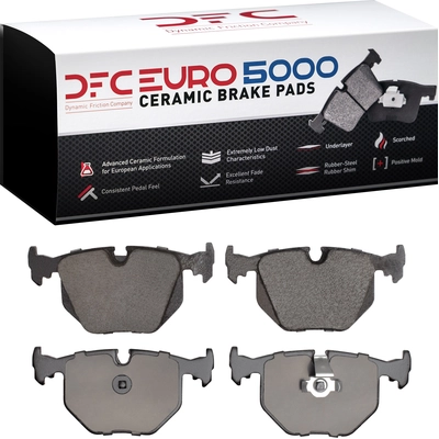 Rear Ceramic Pads by DYNAMIC FRICTION COMPANY - 1600-0683-00 pa14