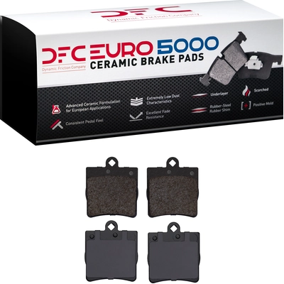 Rear Ceramic Pads by DYNAMIC FRICTION COMPANY - 1600-0779-00 pa13