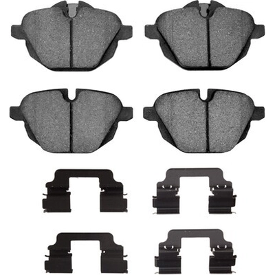 Rear Ceramic Pads by DYNAMIC FRICTION COMPANY - 1600-1473-01 pa1