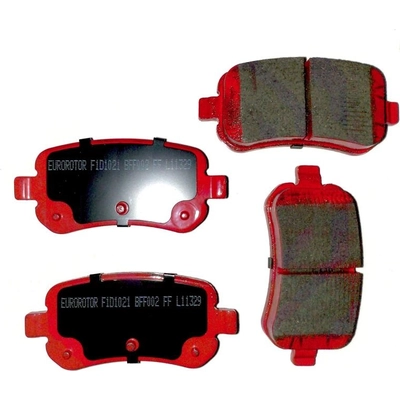 Rear Ceramic Pads by EUROROTOR - ID1021H pa4