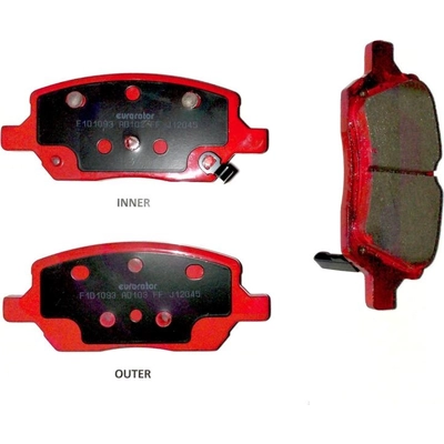 Rear Ceramic Pads by EUROROTOR - ID1093H pa3
