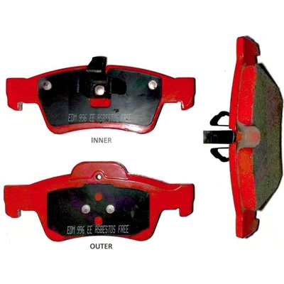 Rear Ceramic Pads by EUROROTOR - ID1122H pa3
