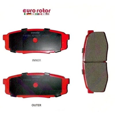 Rear Ceramic Pads by EUROROTOR - ID1304H pa3