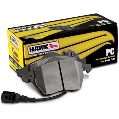 Rear Ceramic Pads by HAWK PERFORMANCE - HB193Z.670 pa28