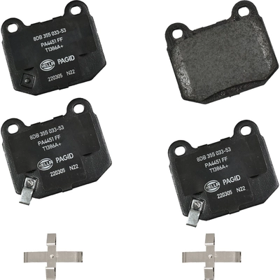 Rear Ceramic Pads by HELLA PAGID - 355033531 pa1