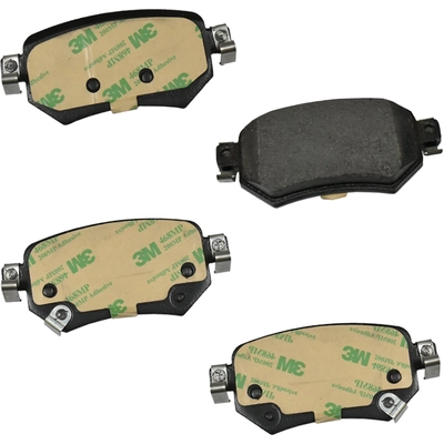 Rear Ceramic Pads by HELLA PAGID - 355034911 pa1