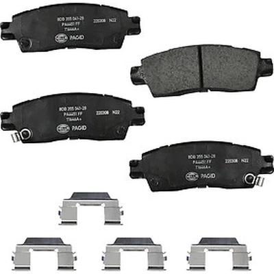 Rear Ceramic Pads by HELLA PAGID - 355041281 pa1