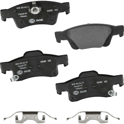 Rear Ceramic Pads by HELLA PAGID - 355041311 pa1