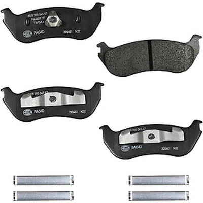 Rear Ceramic Pads by HELLA PAGID - 355041471 pa1