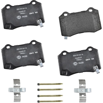 Rear Ceramic Pads by HELLA PAGID - 355042241 pa1