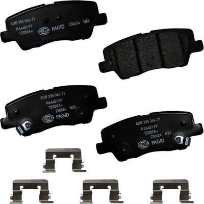 Rear Ceramic Pads by HELLA PAGID - 355044711 pa1