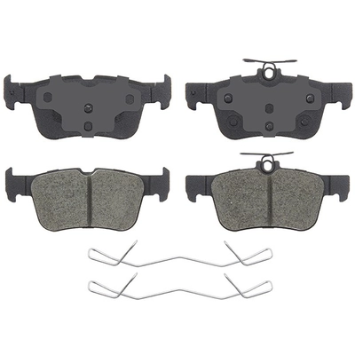 IDEAL BRAKE - TCD1665 - Rear Disc Brake Pad Set pa1