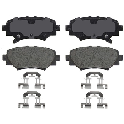 IDEAL BRAKE - TCD1729 - Rear Disc Brake Pad Set pa1