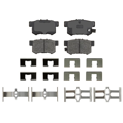 IDEAL BRAKE - TCD537 - Rear Disc Brake Pad Set pa1