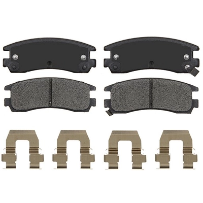 IDEAL BRAKE - TCD698 - Rear Disc Brake Pad Set pa1