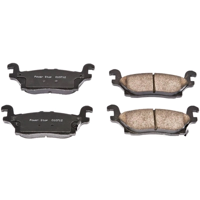 Rear Ceramic Pads by POWER STOP - 16-1120 pa6