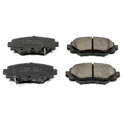 Rear Ceramic Pads by POWER STOP - 16-1729 pa5