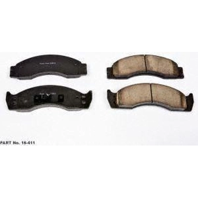 Rear Ceramic Pads by POWER STOP - 16-411 pa1