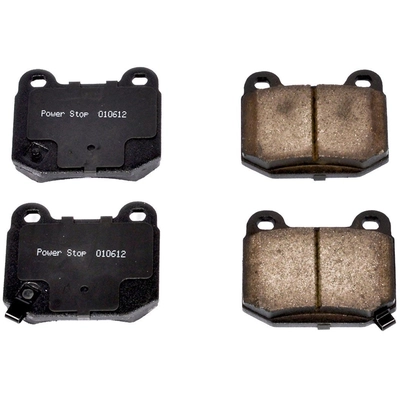 Rear Ceramic Pads by POWER STOP - 16-961 pa6