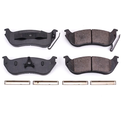 Rear Ceramic Pads by POWER STOP - 17-1109 pa29